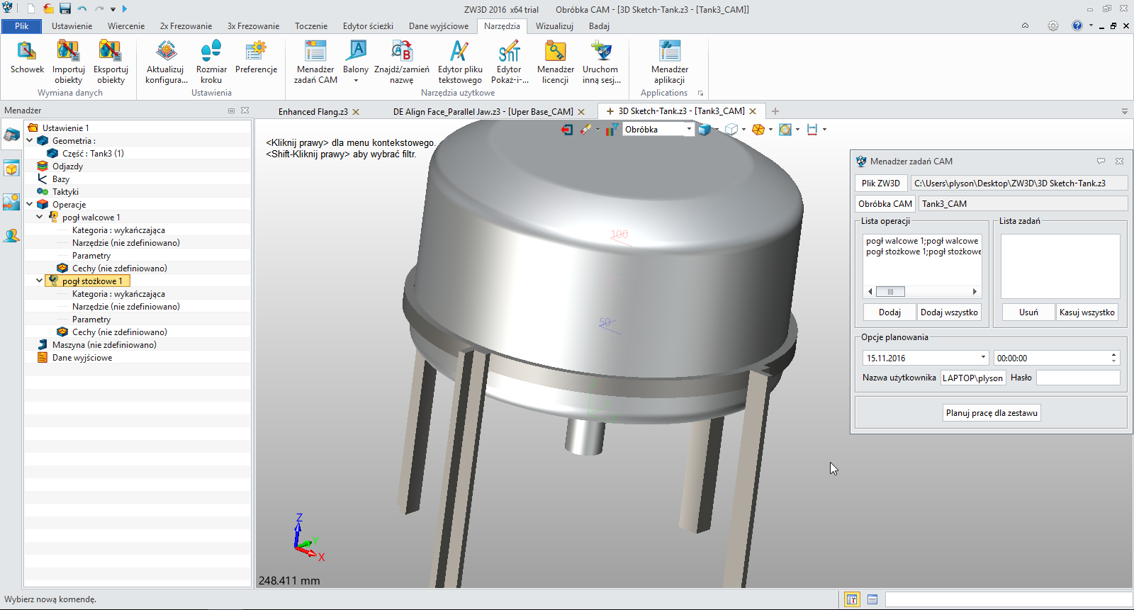 CAD_Narzdzia cam_ZW3D
